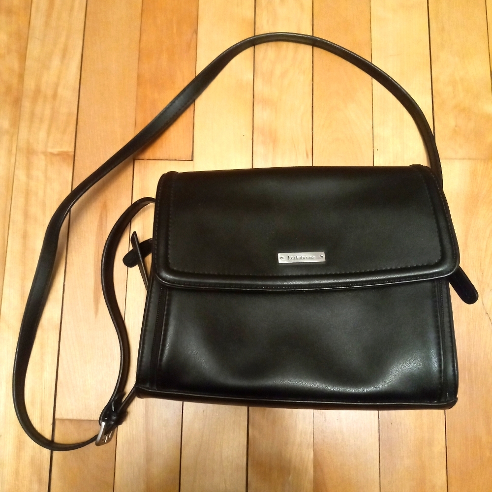 Black Liz Claiborne Leather Purse